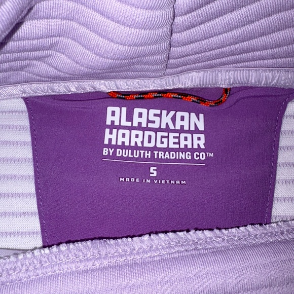 Alaskan Hardgear Blackburn Mock Pullover Sweatshirt Womens Size 5 Violet Duluth - Picture 3 of 10